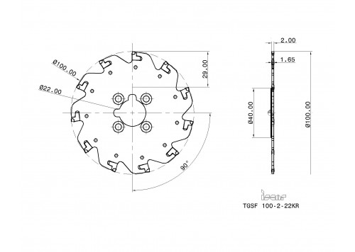 TGSF 100-2-22KR-2