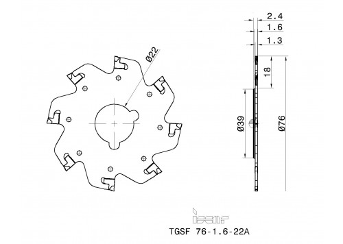 TGSF 76-1.6-22A-2