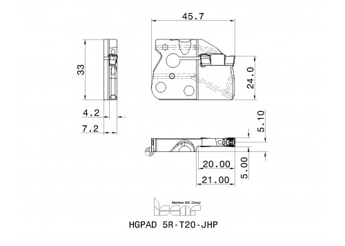 HGPAD 5R-T20-JHP-2