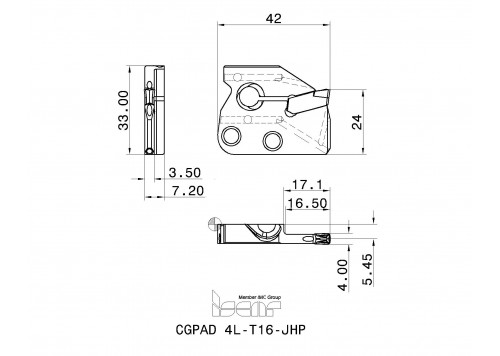 CGPAD 4L-T16-JHP-2