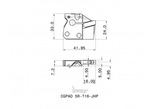 CGPAD 5R-T16-JHP-2