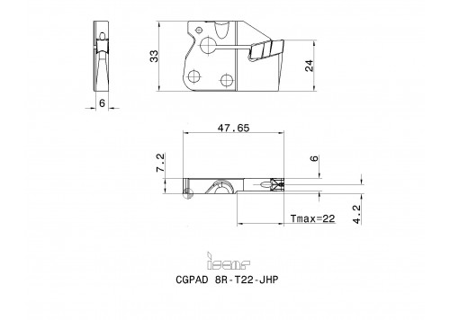 CGPAD 8R-T22-JHP-2