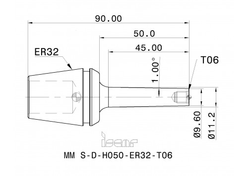 MM S-D-H050-ER32-T06-1