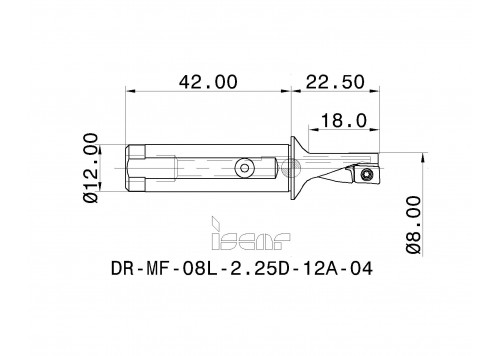 DR-MF-08L-2.25D-12A-04-2