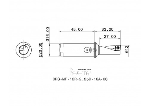 DRG-MF-12R-2.25D-16A-06-2