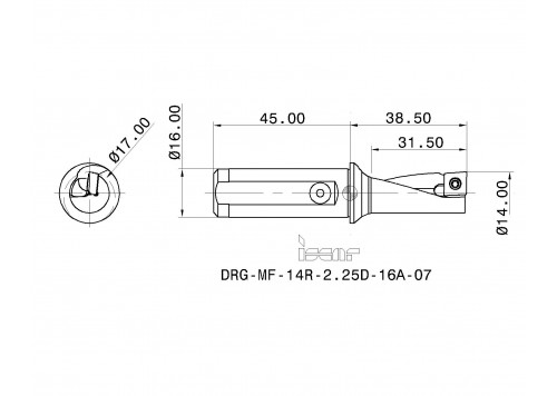 DRG-MF-14R-2.25D-16A-07-2