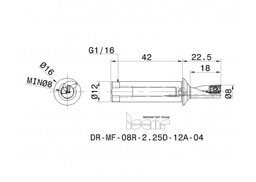 DR-MF-08R-2.25D-12A-04-2