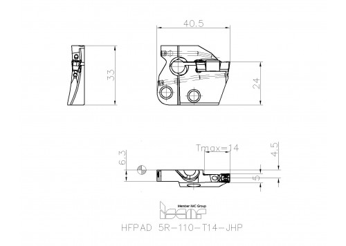 HFPAD 5R-110-T14-JHP-1