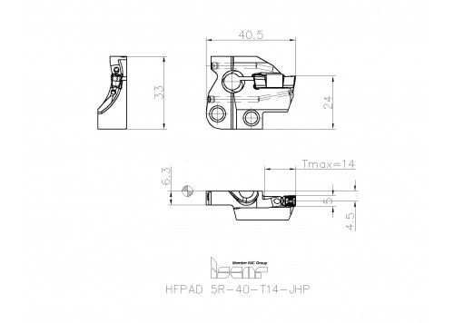 HFPAD 5R-40-T14-JHP-1
