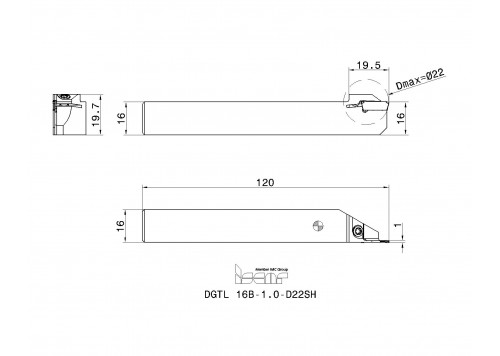 DGTL 16B-1.0-D22SH-2