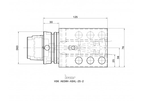 HSK A63WH ASHL 25 2-2