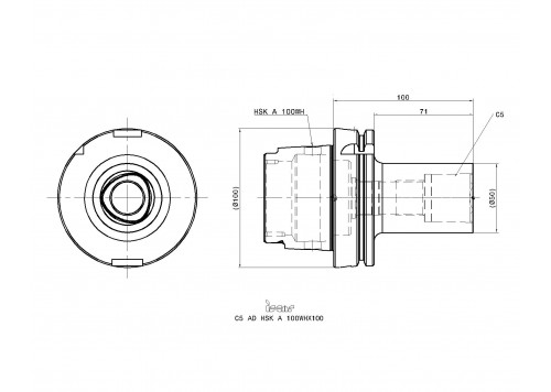 C5 AD HSK A100WHX100-2