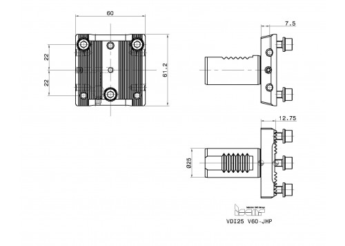 VDI25 V60-JHP-2