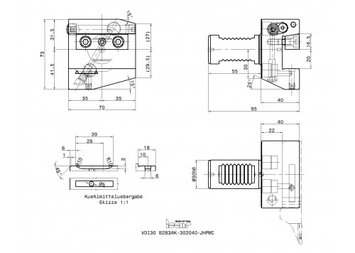 VDI30 B2B3AK-302040-JHPMC-2