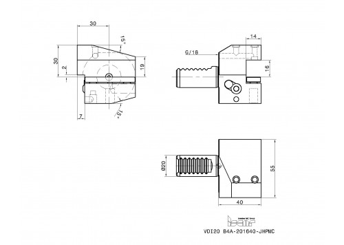 VDI20 B4A-201640-JHPMC-2