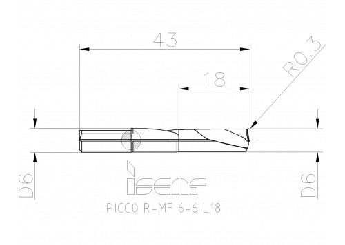 PICCO R-MF 6-6 L18 IC908-1