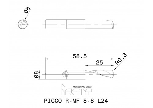 PICCO R-MF 8-8 L24 IC908-1
