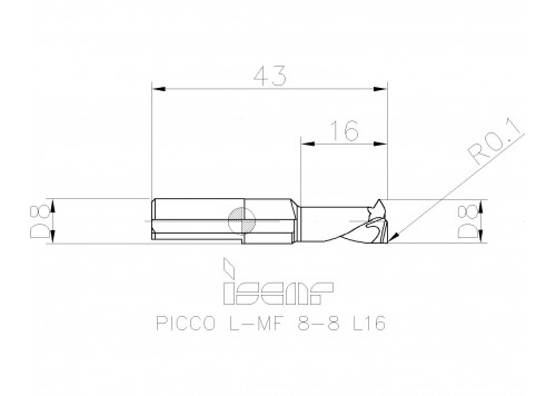 PICCO L-MF 8-8 L16 IC908-1