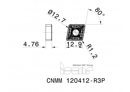 CNMM 120412-R3P IC8150-2