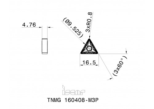 TNMG 160408-M3P IC8250-2