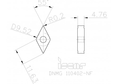DNMG 110402-NF IC807-2