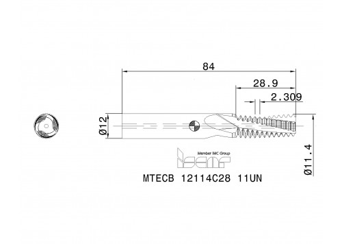 MTECB 12114C28 11UN IC908-2