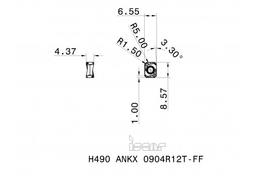 H490 ANKX 0904R12T-FF IC808-1