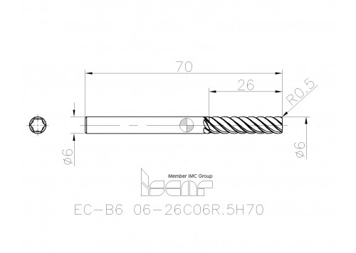 EC-B6 06-26C06R.5H70 IC702-2