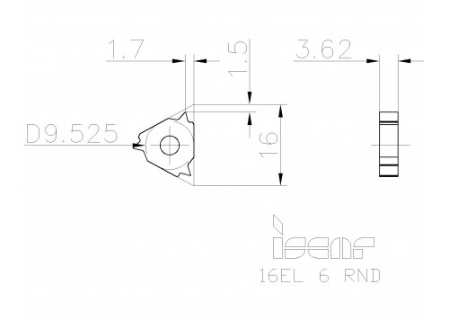 16EL 6 RND IC250-2
