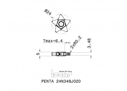 PENTA 24N348J020 IC908-2
