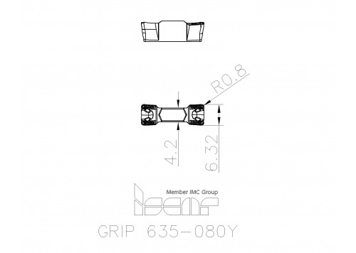 GRIP 635-080Y IC418-2