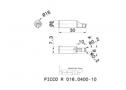 PICCO R 016.0400-10 IC1008-1