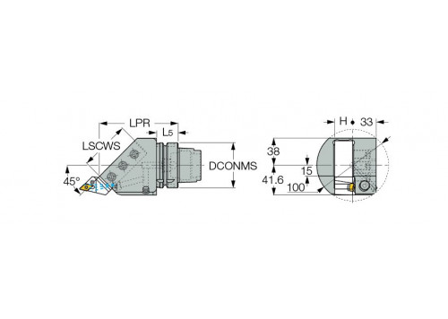 HSK A63WH ASHR 25 45-1