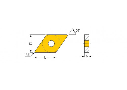 DNMG 110408-M3P IC8150-1
