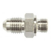 JHP NIPPLE 1/4NPT-7/16UNF