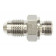 JHP NIPPLE 1/4NPT-7/16UNF